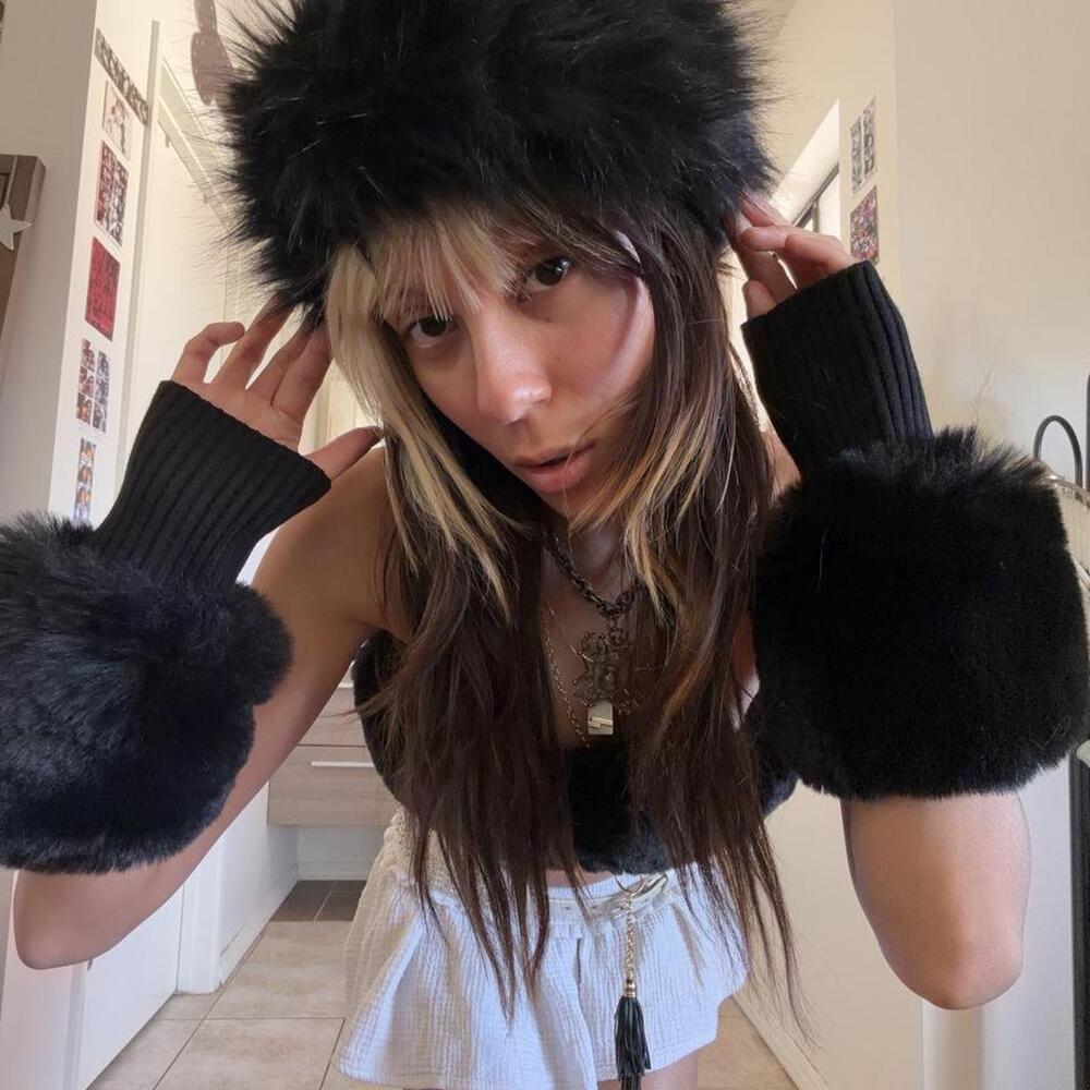 The Iamgia Black Fur Doll Set